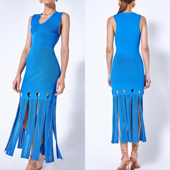 Alexis Dresses & Skirts - Alexis Allexia Midi Dress Sky Blue